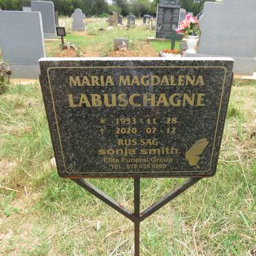 LABUSCHAGNE Maria Magdalena 1933-2020