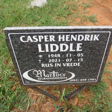 LIDDLE Casper Hendrik 1948-2021