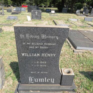 LUMLEY William Henry 1922-1973