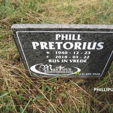 PRETORIUS Phillipus 1940-2018