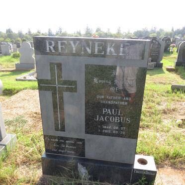 REYNEKE Paul Jacobus 1942-2015