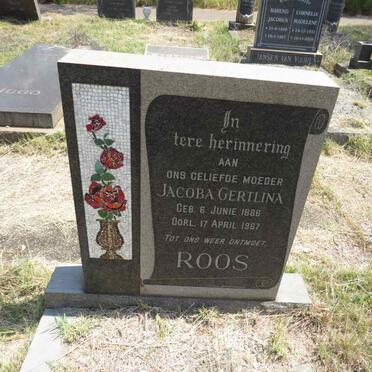 ROOS Jacoba Gertlina 1886-1967