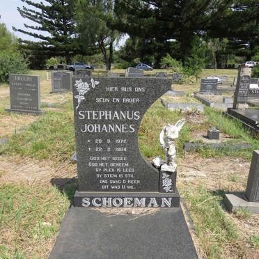 SCHOEMAN Stephanus Johannes 1972-1984