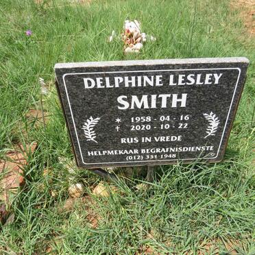 SMITH Delphine Lesley 1958-2020