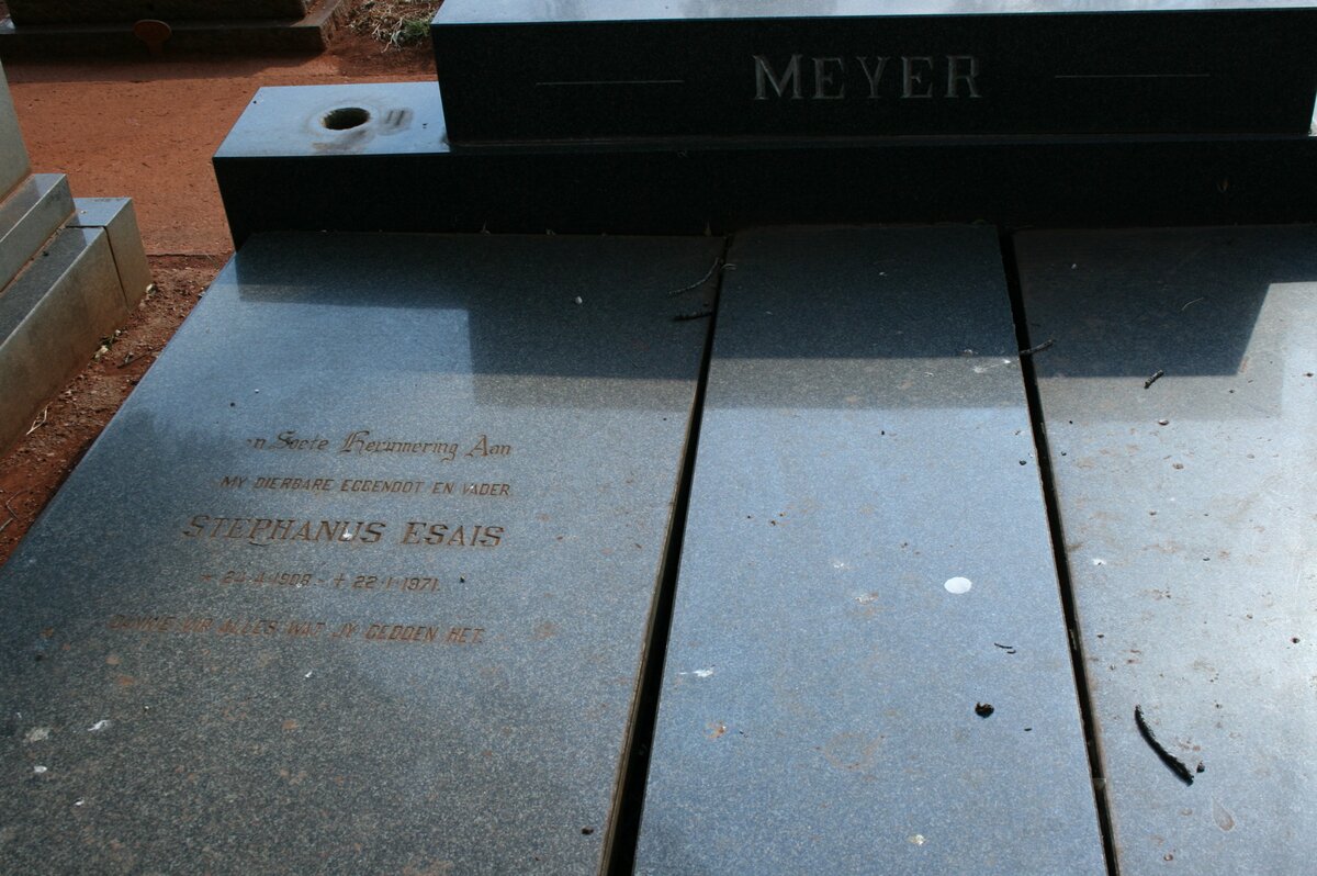 MEYER Stephanus Esais 1908-1971