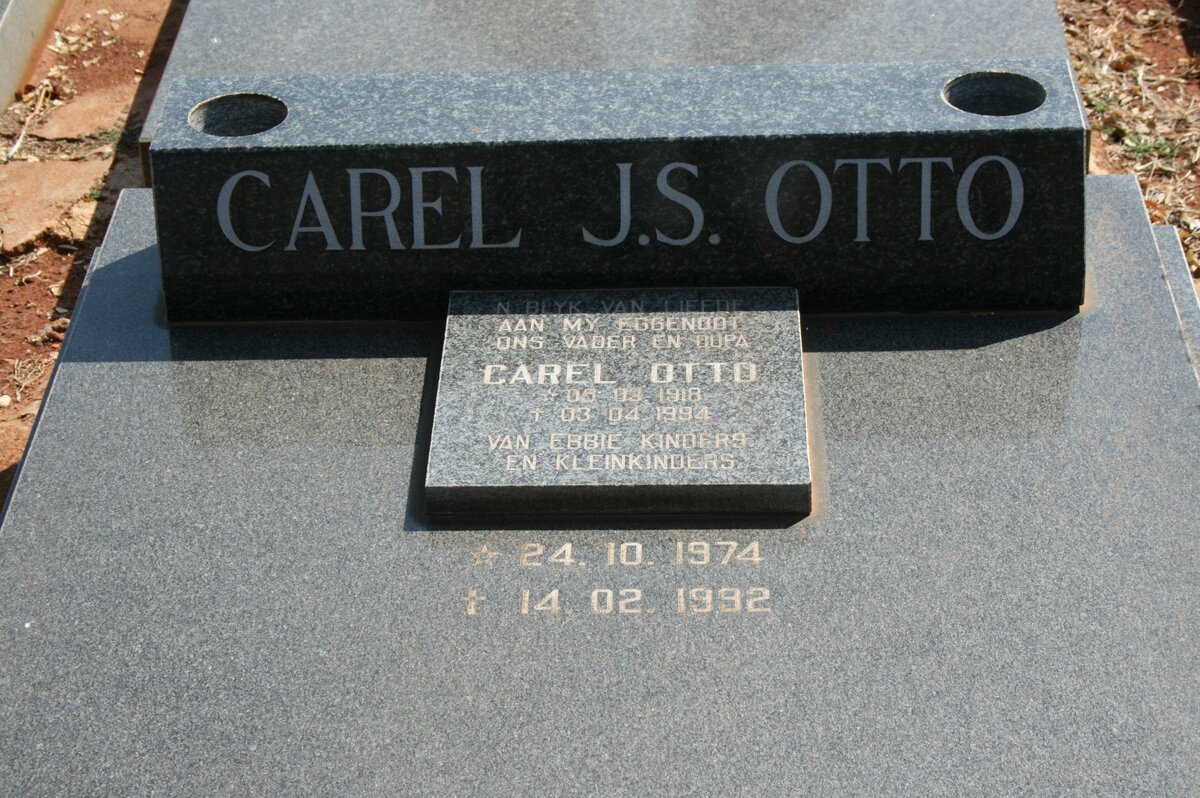 OTTO Carel 1918-1994 :: OTTO Carel J.S. 1974-1992