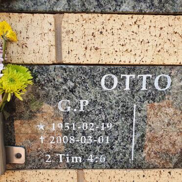 OTTO G.P. 1951-2008
