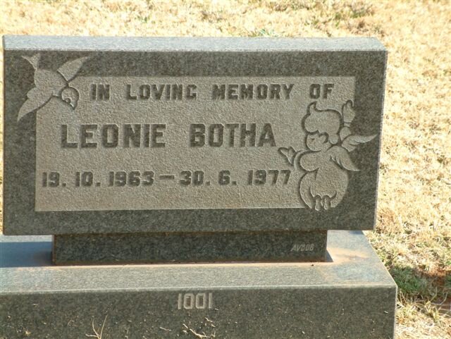 BOTHA Leonie 1963-1977