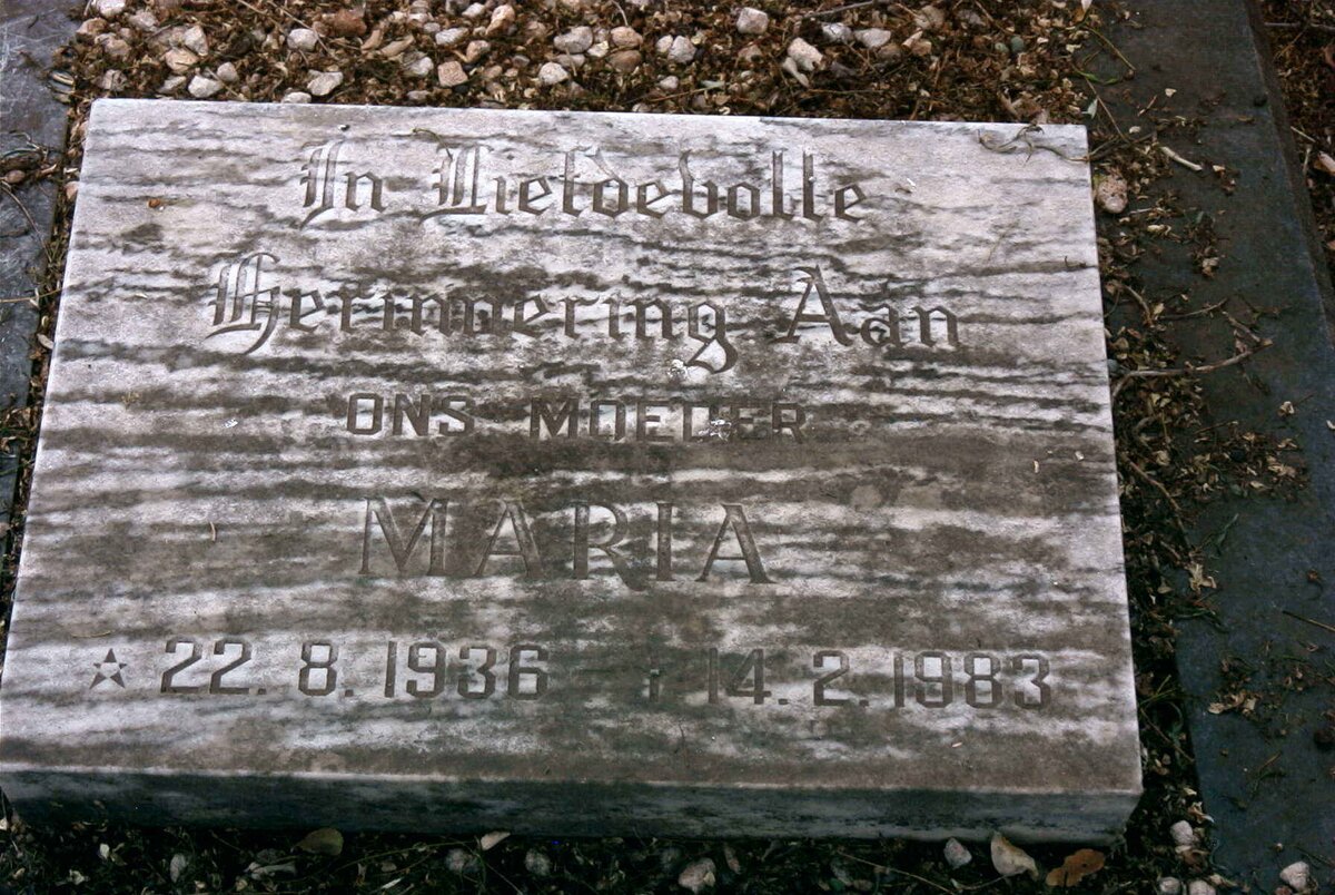 ? Maria 1936-1983