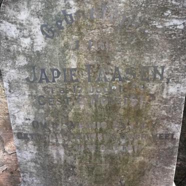FAASEN Japie 1888-1917