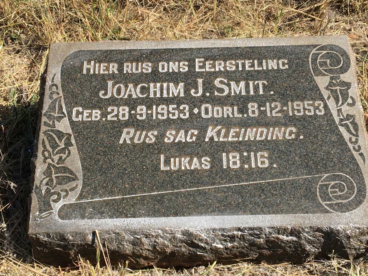 SMIT Joachim J. 1953-1953