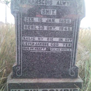 SMIT Franscois Alwyn 1858-1945