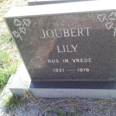 JOUBERT Lily 1921-1978