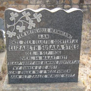 STOLS Elizabeth Susara 1936-1937