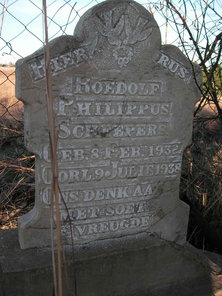 SCHEEPERS Roedolf Philippus  1932-1938