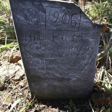 Gauteng, PRETORIA district, Derdepoort, Leeuwfontein 299 JF, farm cemetery