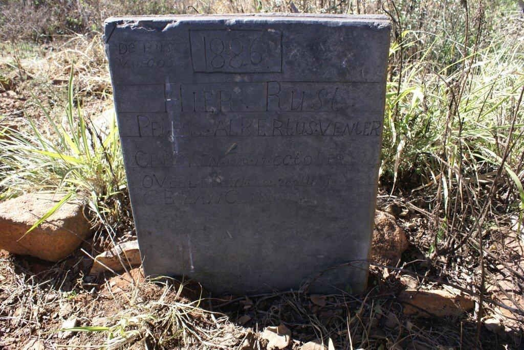 VENTER Petrus Albertus 1886-1887