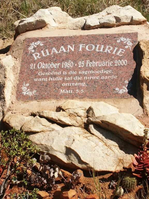 FOURIE Ruaan 1980-2000