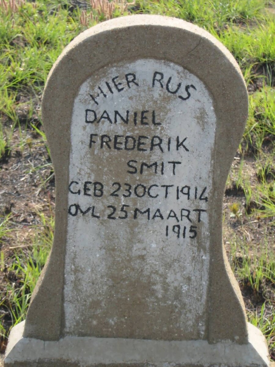 SMIT Daniel Frederik 1914-1915