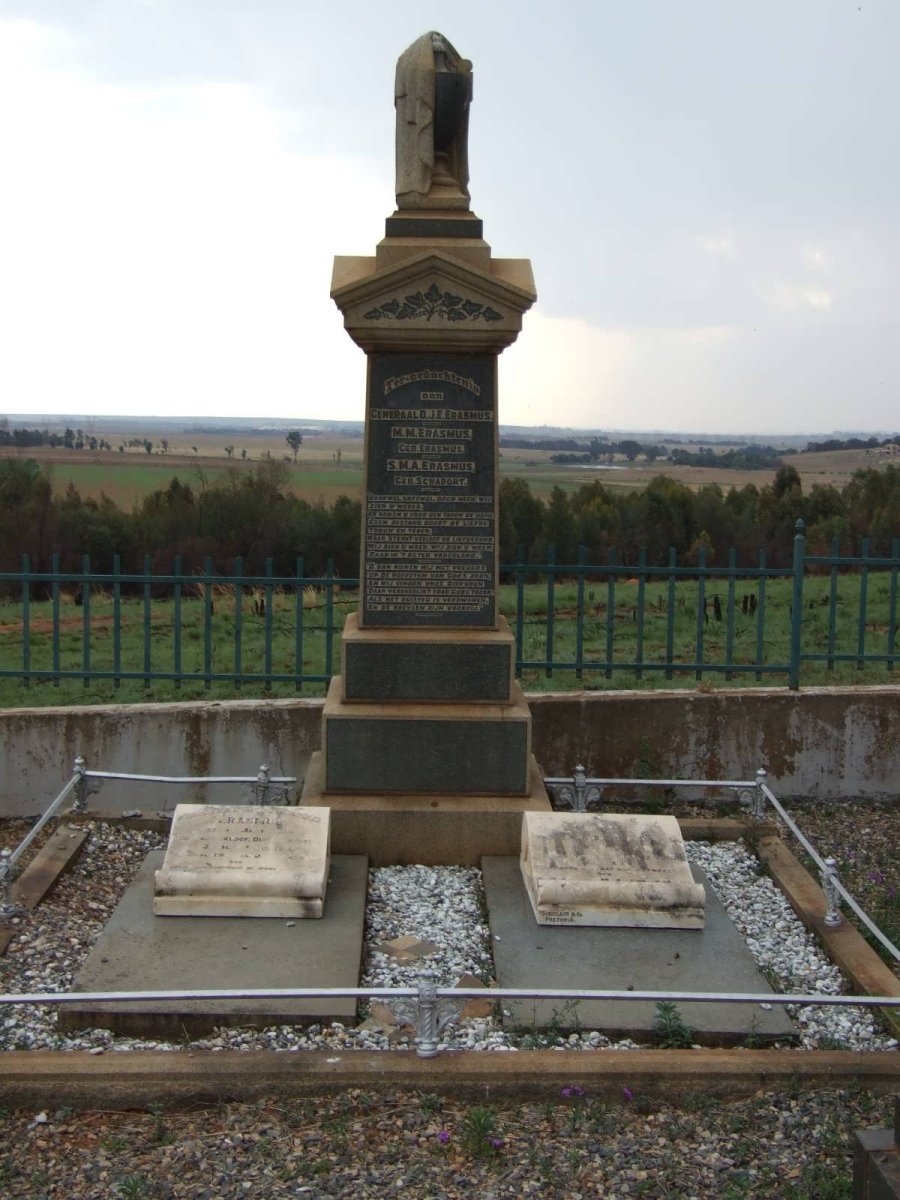 ERASMUS D.J.E. :: ERASMUS M.M. nee ERASMUS :: ERASMUS S.M.A. nee SCHABORT