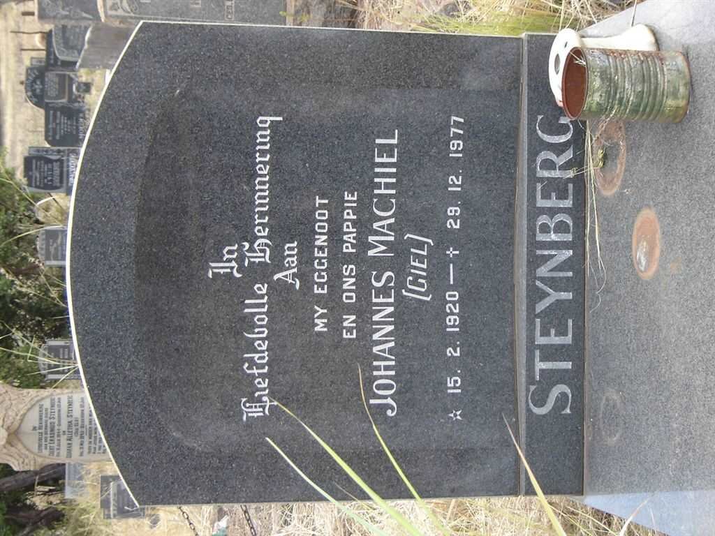 STEYNBERG Johannes Machiel 1920-1977