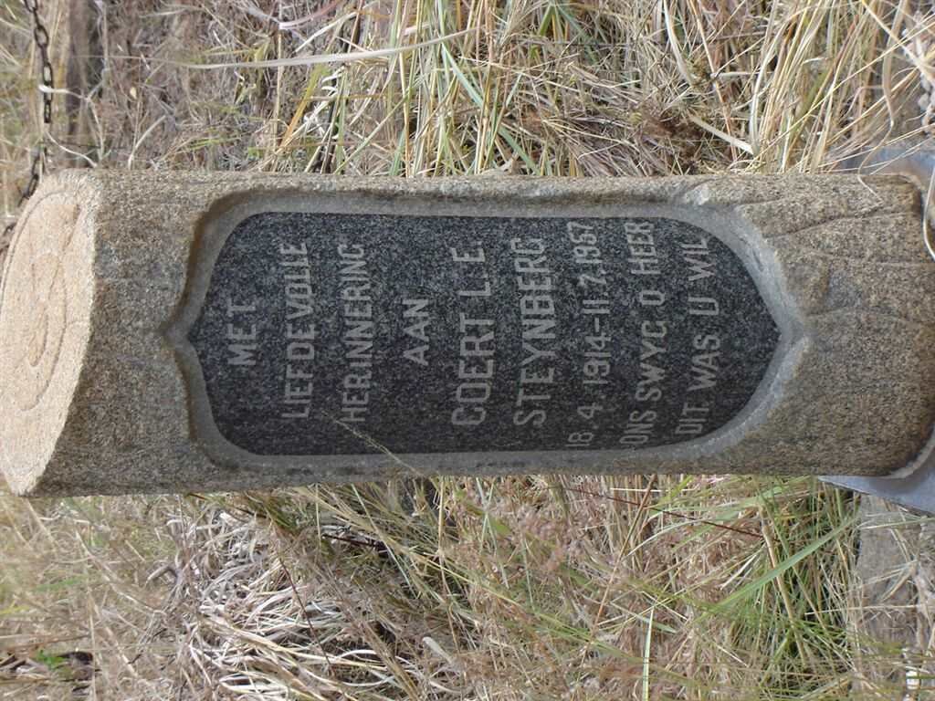 STEYNBERG Coert L.E. 1914-1957