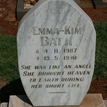 BATH Emma-Kim 1987-1990