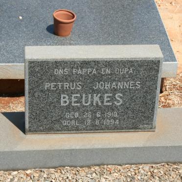 BEUKES Petrus Johannes 1910-1994