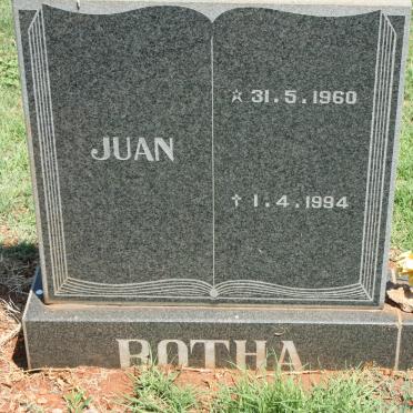 BOTHA Juan 1960-1994