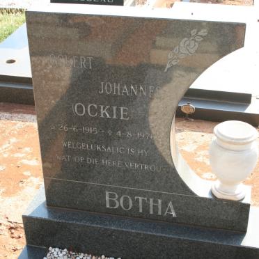 BOTHA Ockert Johannes 1915-1976