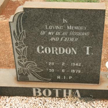 BOTHA Gordon T. 1942-1979