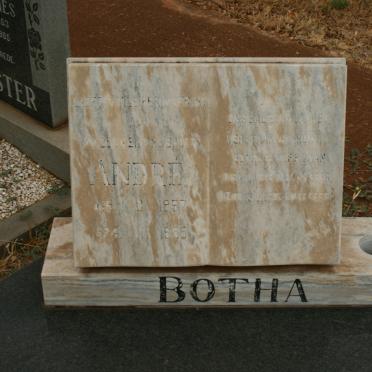 BOTHA André 1957-1985