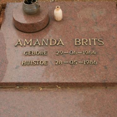 BRITS Amanda 1964-1986