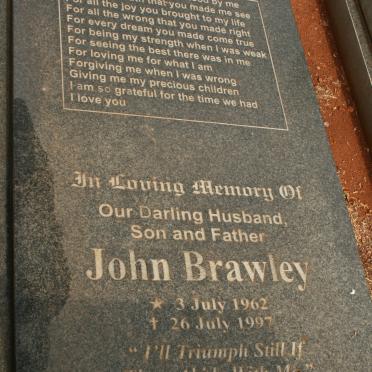 BRAWLEY John 1962-1997