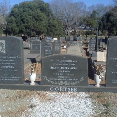 COETSEE Jan Hendrik 1917-1972 &amp; Hester Jacoba Sophia JONKER 1919-1992 :: COETSEE Pieter 1952-1972