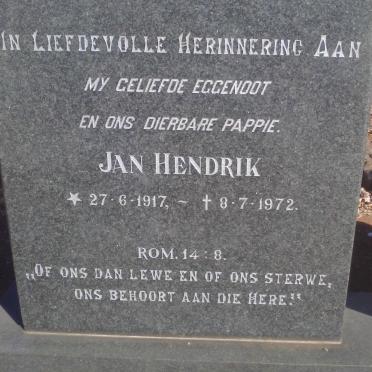 COETSEE Jan Hendrik 1917-1972 &amp; Hester Jacoba Sophia JONKER 1919-1992 :: COETSEE Pieter 1952-1972