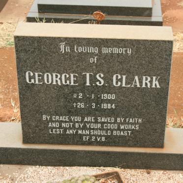 CLARK George T.S. 1900-1984