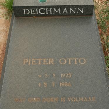 DEICHMANN Pieter Otto 1925-1986