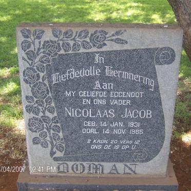 DOMAN Nicolaas Jacob 1931-1965