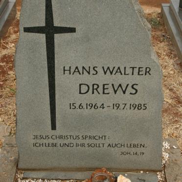DREWS Hans Walter 1964-1985
