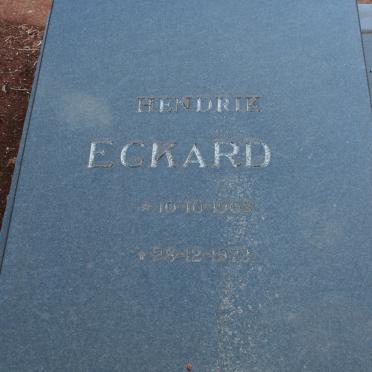 ECKHARD Hendrik 190?-1973