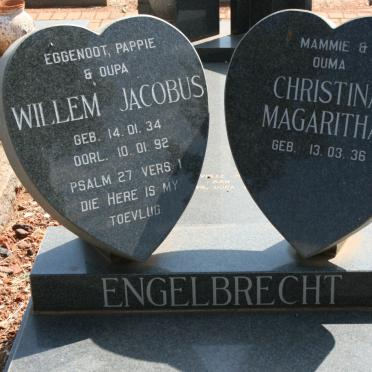 ENGELBRECHT Willem Jacobus 1934-1992 &amp; Christina Magaritha 1936-