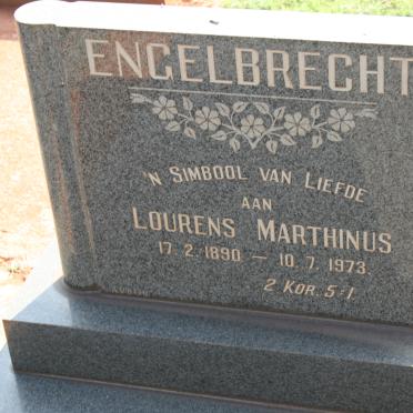 ENGELBRECHT Lourens Marthinus 1890-1973