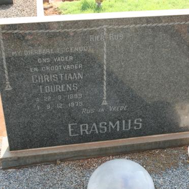 ERASMUS Christiaan Lourens 1899-1975