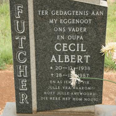 FUTCHER Cecil Albert 1938-1987