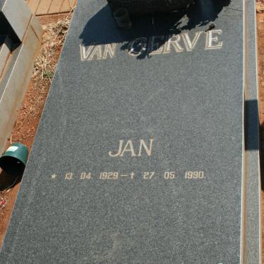 GERVE Jan, van 1929-1990
