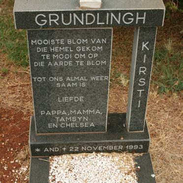 GRUNDLINGH Kirsti 1993-1993