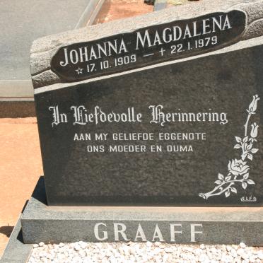 GRAAFF Johanna Magdalena 1909-1979