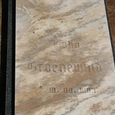 GROENEWALD Raha 1983-1983