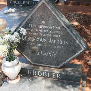 GROBLER Gerhardus Jacobus 1929-1979